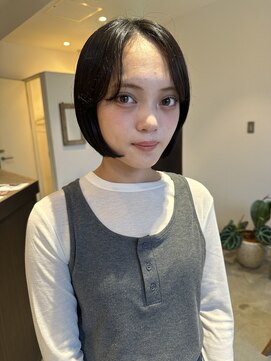 ドレープ(Dreap) 【nanoka】ボブスタイル ショート 伸ばしかけヘア