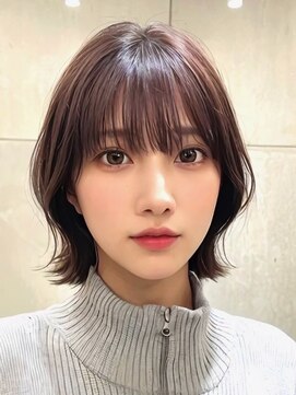 サンドレオ 新宿店(sand Leo) オリーブグレー/グランマッシュ/ココアベージュ/レイヤーカット