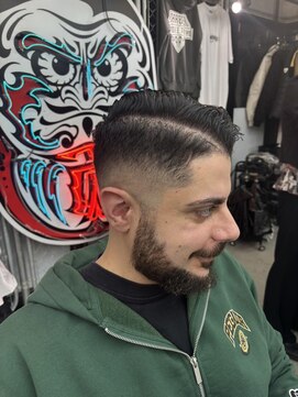 ダムディートウキョウ 錦糸町店(DAMDEE TOKYO) 七三フェード