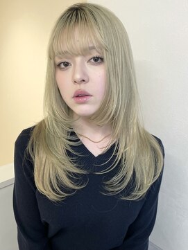 アイトーキョーエス 渋谷(AI TOKYO S) ウルフレイヤー/レイヤーカット/ハイトーンレイヤー