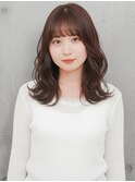 20代30代40代ブラウンセミロング