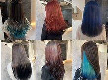 【デザインカラー】髪の状態を見極めて行う、ダメージ配慮のブリーチカラー