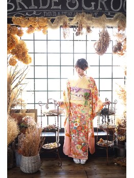 リリウム(Lilium)の写真/メイクアップアーティスト&国家資格・着付け師1級の実力者在籍◎あなたの大切な1日をトータルプロデュース!