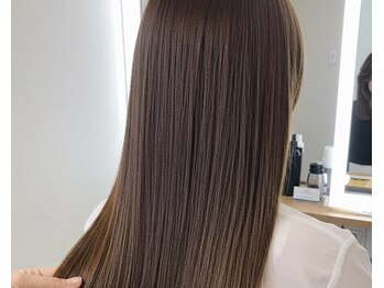 ルードノエル(Rue de Noel)の写真/諦めていた癖毛・うねりも解消！髪質改善で、まるで別人級に！髪にドラマを。で叶えます◎