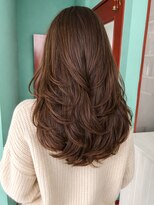 モルト 麻生(molt)&nbsp;韓国風　ハイレイヤーカット　ダークブラウン