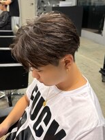 エルマーク 松山(L-MARK)&nbsp;マッシュヘア/フェザーパーマ/メンズヘア/men's