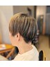 カラーカット+スッキリリフレッシュしたいときのアロマヘッドスパ15分