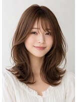 ビビデココ(ViVi de CoCo) 韓国風レイヤーミディ
