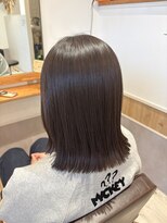 ビオラス(BIOLUS)&nbsp;扱いやすい切りっぱなしヘアー☆