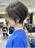 銀座ショートボブくびれショートカット若見え30代40代50代