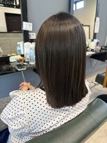 レナータ ヘア(Renata hair) 髪質改善ストレート/縮毛矯正//髪質改善/グレージュカラー/艶髪