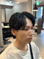 ザ クラン バイ ヘッドライト 仙台長町店(THE CLAN by HEADLIGHT) 【人気メンズパーマ】センターパート×ツイスパ
