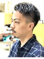 ヘアアンドメイクフリッシュ(HAIR&MAKE FRISCH) メンズカット グリース仕上げ