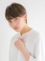 アース コアフュール ボーテ フォレストモール印西牧の原店(EARTH coiffure beaute) 大人かわいいエッジショート
