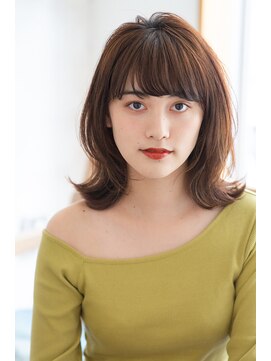 ベイルーム(BAYROOM by HONEY omotesando) BAYROOM横浜】カジュアルな外ハネミディ