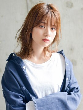 エムクランメイクス 原宿 表参道(m.clan MAKE'S) 大人かわいい/ふわミディ無造作/小顔ネイビーカラーフレンチボブ