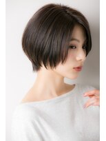 リノナ(Linona)&nbsp;大人の抜け感ワンサイド耳掛けショート【Linona/大野加奈】