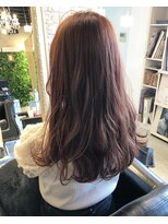 ヘアー アトリエ エゴン(hair atelier EGON)&nbsp;ピンク艶っぽカラー