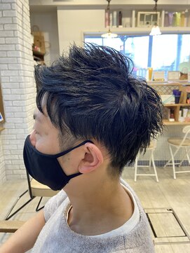 ミルク(MILK) ＊かきあげバング × 七三オールバック＊