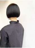 カジュアルモード/上品ミニボブ/20代30代40代
