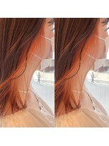 ヘアアトリエコモノ(hair l'atelier KoMoNo) #Summer × フレッシュオレンジ
