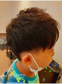 キッズカットツーブロックショート<理容室>[錦糸町]