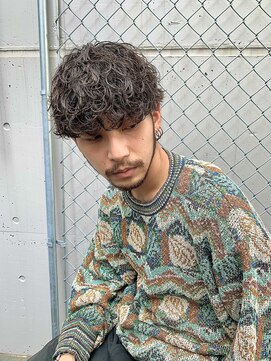 バイフィフス 原宿/表参道(by fifth) 波巻きツイストスパイラルパーマツーブロック刈り上げ