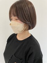 アルカディア(Arcadia)&nbsp;韓国ボブ、ダンバルモリ、インナーカラーベージュ