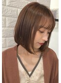 韓国ボブ/韓国ショート/新宿/髪質改善/デザインカラー/レイヤー
