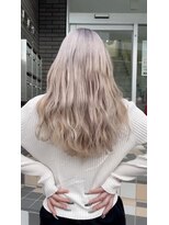 リード バイ ラグーン(LEAD by LAGOON)&nbsp;ダブルカラーケアブリーチ　ホワイトベージュ