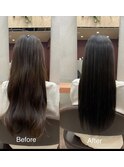 髪質改善カラー