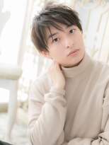 クオーレ ヘア アンジュ 水戸店(CUORE HAIR ange)&nbsp;水戸/イルミナカラー/束感ショート/アップバング/波巻きb