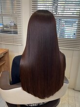 【尾道/三成】TEGで自分史上最高の美髪に◇縮毛矯正独特のヘアダメージを最大限にカットし、サラサラな髪へ