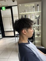 アイズ 海老名(AIZU) 王道アップバング 無造作アップバング ザクザクショート