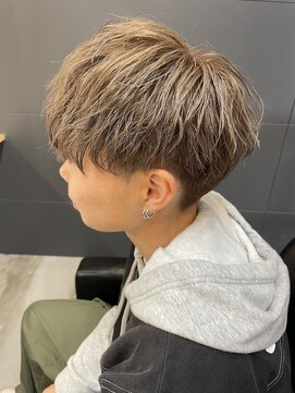 ニアウ 伊勢崎連取店(Niau) メンズマッシュツイストスパイラルパーマ