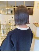 切りっぱなしボブ♪