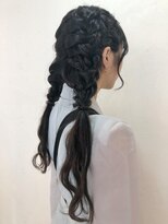 フェイブ(Fave)&nbsp;おさげアレンジ