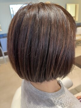 アメイジングヘアー 美沢店(AMAZING HAIR) ミセス/白髪ぼかし/ハイライト/デザインカラー/ミニボブ
