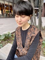 ハルキ ミナト ジャパン オオサカ(HARUKI MINATO japan OSAKA)&nbsp;40代50代小顔似合わせカットくびレイヤーエモージュ大人可愛い