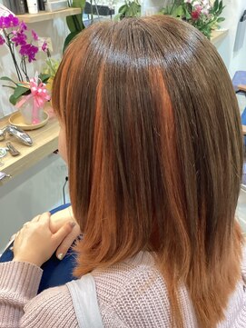 モントン(mon temps) 鮮やかなオレンジのアンブレラカラースペシャル