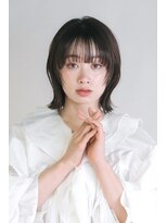 アンバー 池袋(amber)&nbsp;切りっぱなしボブ/レイヤーカット/ウェットヘア[池袋駅]