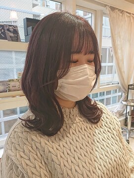 ラボヌールヘアーリアン 川越店(La Bonheur hair Lien) 韓国風レイヤー
