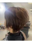 トップふんわりショートボブ