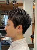 スパイキーショート/レイヤー/アップバング/ビジネスヘア