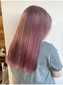 ケアブリーチダブルカラーインナーカラーハイトーン髪質改善