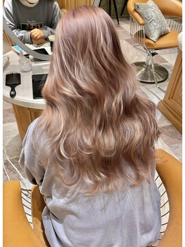 ロンド ジュルード 名古屋(Lond jeloud) 韓国風 レイヤーカット ケアブリーチ 学割4922