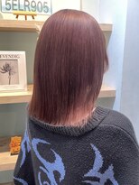 ヘアーメイクオズ(hair make O/S)&nbsp;|mizuho|髪質改善ピンクベージュラベンダーピンクミディアム