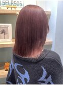 |mizuho|髪質改善ピンクベージュラベンダーピンクミディアム