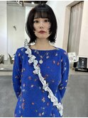 前髪カタログ/イメチェンスタイル／ウェーブパーマ/こなれミディ