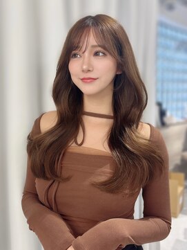 ハピネス 梅田茶屋町店(HAPPINESS) 韓国くびれロング レイヤーオルチャン小顔前髪 艶髪 髪質改善